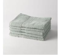 TODAY Essential - Lot de 5 draps de bain 70x130 cm 100% Coton coloris céladon