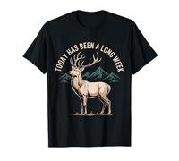 Today Has Been A Long Week Sarcastique épuisé fatigué |- T-Shirt