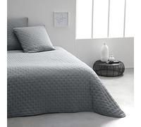 Housse de couette Boutis TODAY Essential, 220x240cm, Acier gris clair Gris
