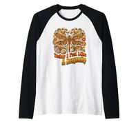 Today I Feel Like A Libellule Style rétro pour Amoureux des Insectes Manche Raglan