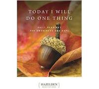 Today I Will Do One Thing, Hazelden Medit Tim Mc (Auteur)