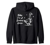 Today I'm A Serious Goose Enthusiast Office Worker Job Sweat à Capuche