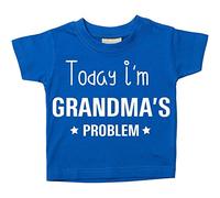 Today I'm Grandma's Problème T-shirt Bébé Tout-petit Enfants disponible en tailles 0-6 Mois pour 14-15 Ans Diverses Couleurs Disponibles - Bleu, 24-36 Months