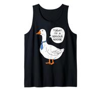 Today Im Serious Goose Cravate drôle de Travail Meme Hommes Femmes Enfant Débardeur