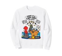 Today is A Capy Day Funny Capybara Pun Seagull 3e année Sweatshirt