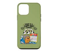 Today is a Capy Day Funny Capybara Pun Seagull Kinder School Coque pour iPhone 12 Mini