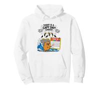 Today is a Capy Day Funny Capybara Pun Seagull Kinder School Sweat à Capuche