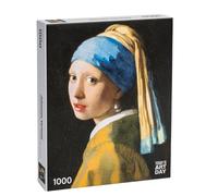 Today is Art Day - Johannes Vermeer - Fille à la perle - Puzzle - 1000 pièces