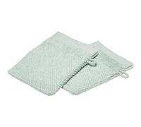 Today - Lot de 2 gants de toilette - 100% coton BIO - Vert céladon Vert G