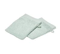 TODAY Lot de 2 Gants Organic 100% Coton Bio 450 g/m² 16 x 21 cm Coloris Vert Celadon