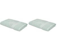 TODAY Maxi Drap de Bain 90x150 cm 100% Coton - Celadon (Lot de 2)