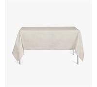 - Nappe Rectangulaire Coton 140X240 uni blanc