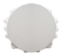 Today nappe ronde polyester, family blanc 180 Blanc