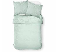 Today Parure de Lit 220X240 2 Personnes Coton Imprime Bleu Graphique 57Fils Jap et Scandi