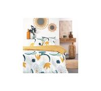 Parure de lit - TODAY - Sunshine - 119482 - 2 personnes - 260x240cm - Coton - Imprimé 11.52