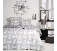 TODAY Parure de lit housse de couette Sunshine 14 18 - 240x220cm + 2 taies 63x63cm Blanc G