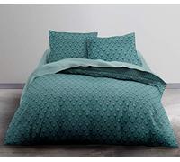 Today Parure HC3 Housse de Couette 220x240 + 2 Taies d’Oreiller 100% Polyester Crazy Palazzo, (82 GSM), Vert, 220/240