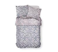 TODAY Parure HC3 Housse de Couette 220x240 + 2 Taies d’Oreiller 100% Polyester Crazy Tribal Feather, (82 GSM), Multicolore, 220/240