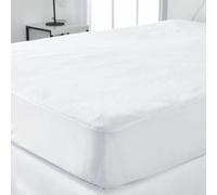 Protège matelas imperméable été/hiver 100% Coton Blanc 160x200 cm