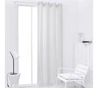 Rideau TODAY isolant à oeillets uni Blanc 140x240 cm