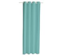 rideau à oeillets occultant polyester, classique diabolo menthe 140 x 260
