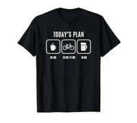 Today´s Plan Bicycle Shirt I Cyclist Biker Cycling T-Shirt