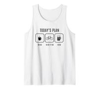 Today´s Plan Bicycle Shirt I Cyclist Biker Débardeur
