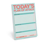 Today’s Plan of Attack Great Big Sticky Note Pastel Version