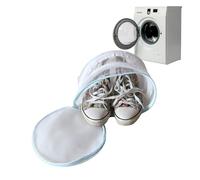 Today Sac de Lavage Chaussures pour Machine - Housse Protectrice Anti-frottement avec Fermeture Éclair - Réutilisable, Protège Tissus et Tambour