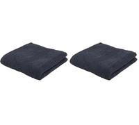 TODAY Serviette de Bain Coton 50X90 uni Essential Navy