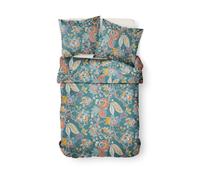 TODAY Sunshine Parure de lit 2 personnes en coton 0.16 - 1 housse de couette 220 x 240 cm + 2 taies d'oreiller 63 x 63 cm