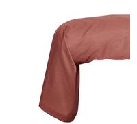 TODAY Taie de traversin Essential - 45 x 185 cm - 100% Coton uni - Terracotta