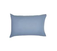 TODAY Taie d'oreiller Essential - 50 x 70+5 cm - 100% Coton uni - Denim