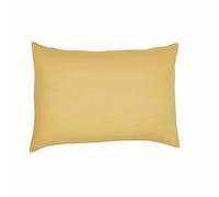 Today Taie d'oreiller Essential 50 x 70+5 cm 100% coton uni 57 fils Ocre