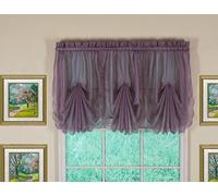 Today's Curtain Emelia Original Cantonnière en Voile, améthyste, 76,2 x 101,6 cm (l x L)