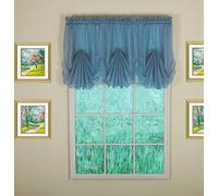 Today's Curtain Emelia Original Cantonnière en Voile, Bleu, 76,2 x 101,6 cm (l x L)