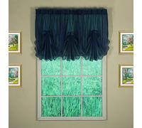 Today's Curtain Emelia Original Cantonnière en Voile, Bleu Marine, 76,2 x 101,6 cm (l x L)