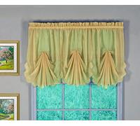 Today's Curtain Emelia Original Cantonnière en Voile, doré, 76,2 x 101,6 cm (l x L)
