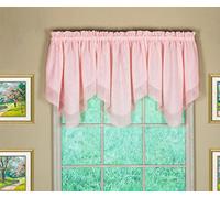 Today's Curtain Emelia Original Cantonnière en Voile, Rose, 101,6 x 63,5 cm