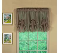 Today's Curtain Emelia Original Cantonnière en Voile, Taupe, 76,2 x 101,6 cm (l x L)