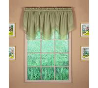 Today's Curtain Emelia Original Cantonnière en Voile, Vert poussiéreux, 152,4 cm x 213,4 cm, (l x L)