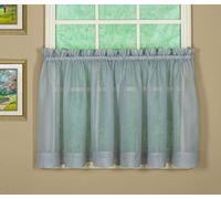 Today's Curtain Emelia Original Paire de voilages 61 cm, Gris, 152,4 x 61 cm