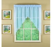 Today's Curtain Emelia Original Paire de voilages, Bleu Ciel, 152,4 x 96,5 cm (l x L)