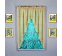 Today's Curtain Emelia Original Paire de voilages, doré, 228,6 cm x 160 cm (l x L)