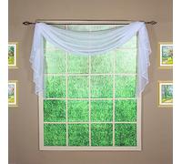 Today's Curtain Emelia Original Panneau en Voile, 365,8 cm, Blanc, 114,3 cm de Large x 365,8 cm de Long