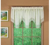 Today's Curtain Emelia Original Voile Ascot 63,5 cm, écru, 101,6 cm de Large x 63,5 cm de Long