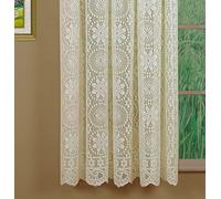 Today's Curtain Hopewell Panneau en Dentelle de qualité supérieure, 160 cm, crème, 147 x 160 cm (l x L)