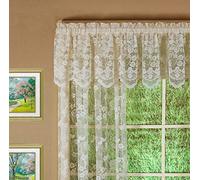 Today's Curtain Panneau en Dentelle Florale de Vigne 213,4 cm, Ivoire, 152,4 x 213,4 cm (l x L)