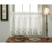 Today's Curtain Sunshine, étage 152,4 cm x 76,2 cm L, écru/Bordeaux