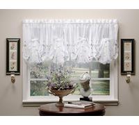 Today's Curtain, Vineyard Applique 3D pour éventail, Blanc, 76,2 x 101,6 cm (l x L)